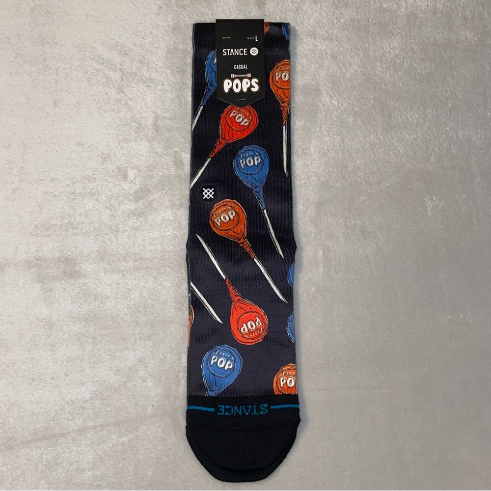 Stance Black and Red Casual Socks